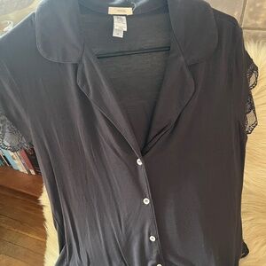 EBERJEY MALOU LACE TOP